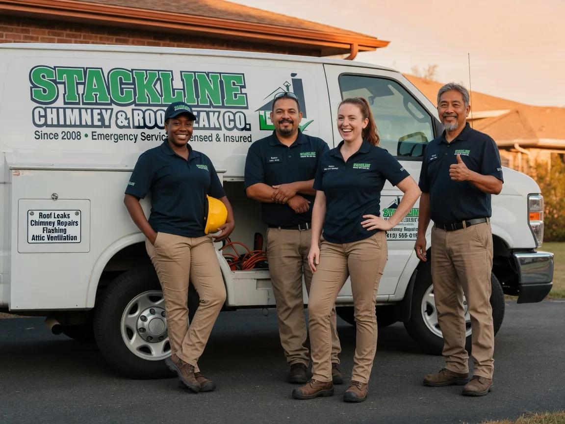 Chimney flashing repair company in Kintyre, ND